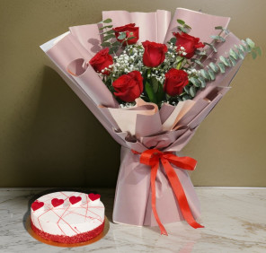 Send roses and chocolate cake to your loved ones