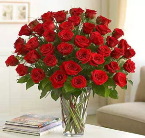 36 red roses