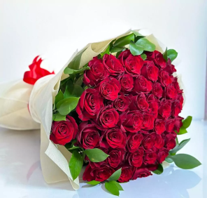 bouquet of 41 red roses